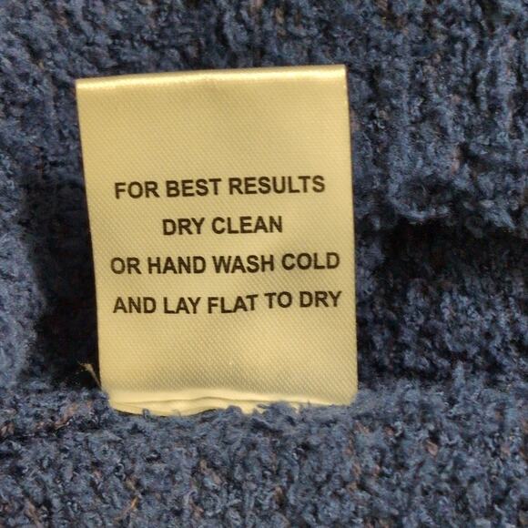 NWT Stitches & Stripes Blue Long Sleeve Crew Neck Pullover Sweater Size XXL - Picture 5 of 7